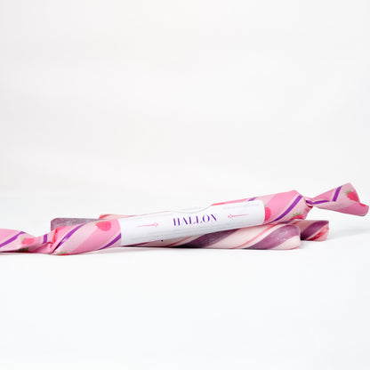 Polkagrisstång 50 g – Hallon