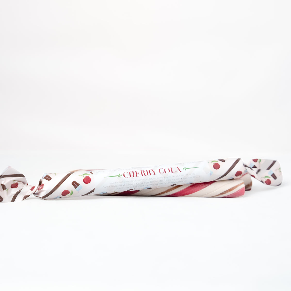 Polkagrisstång 50 g – Cherry Cola
