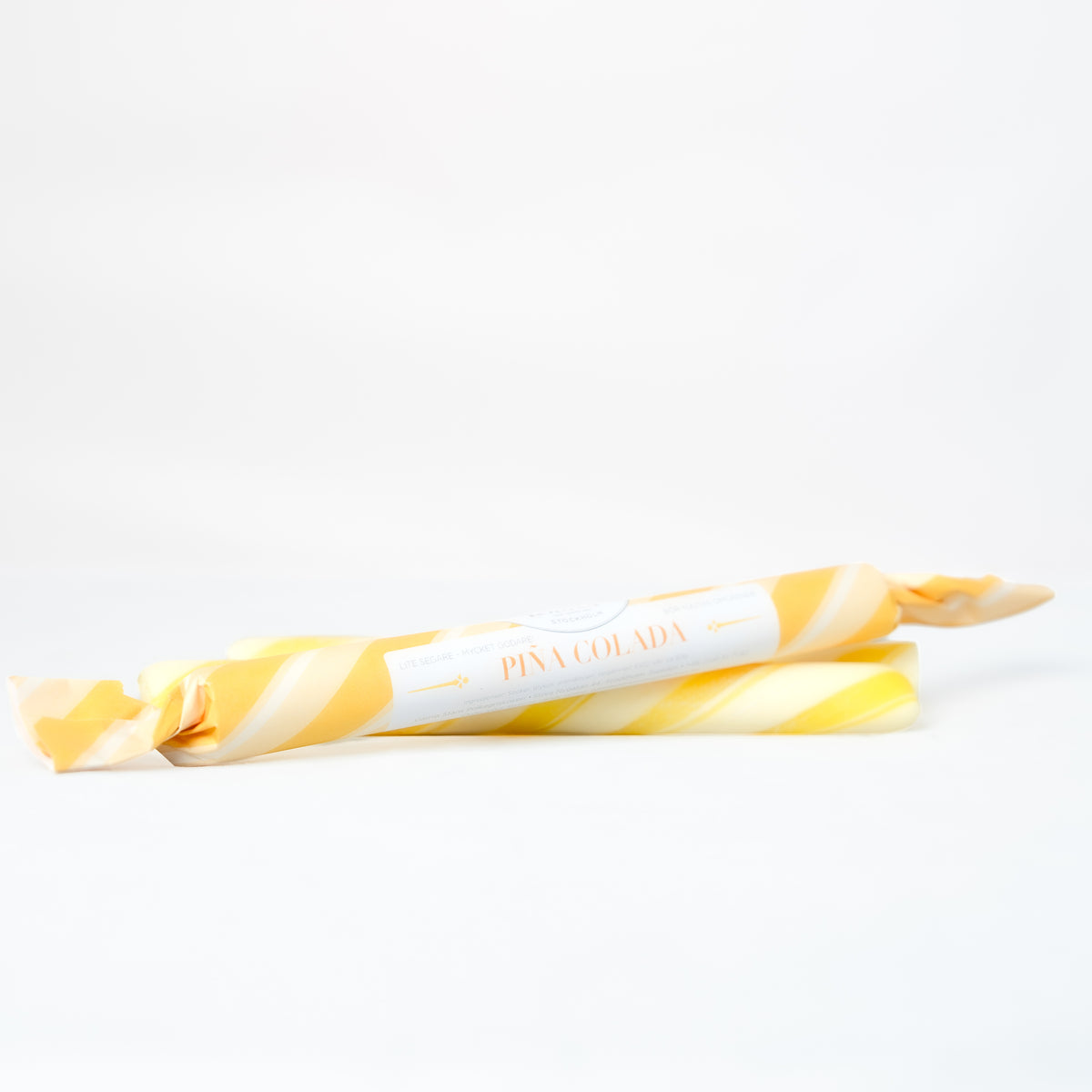 Polkagrisstång 50 g – Pina Colada