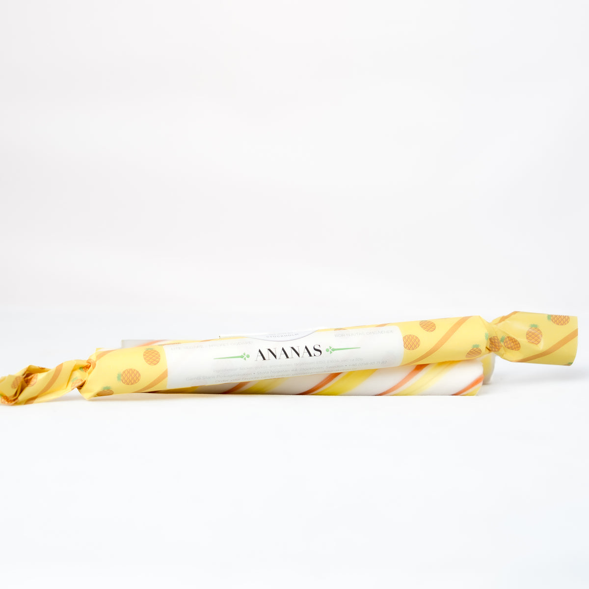Polkagrisstång 50 g – Ananas