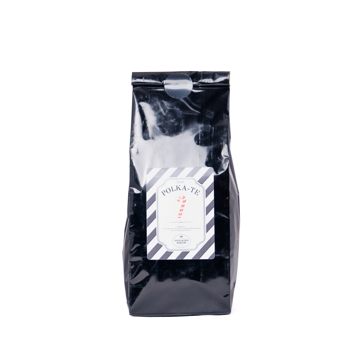 Polka-Te 100g – Svart polka