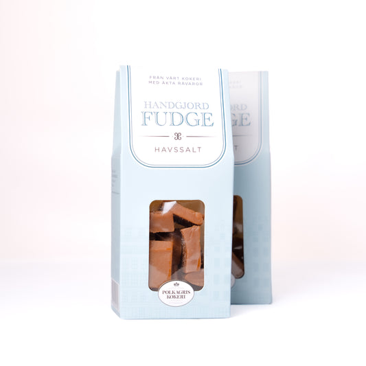 Fudge 125g – Vanilj & Havssaltfudge