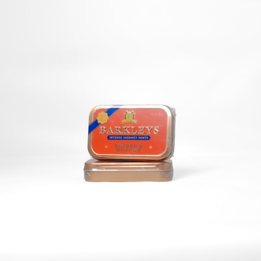 Barkleys Plåtask 50g – Gourmet Ginger & Orange