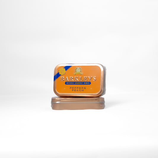 Barkleys Plåtask 50g – Gourmet Pepper & Peach