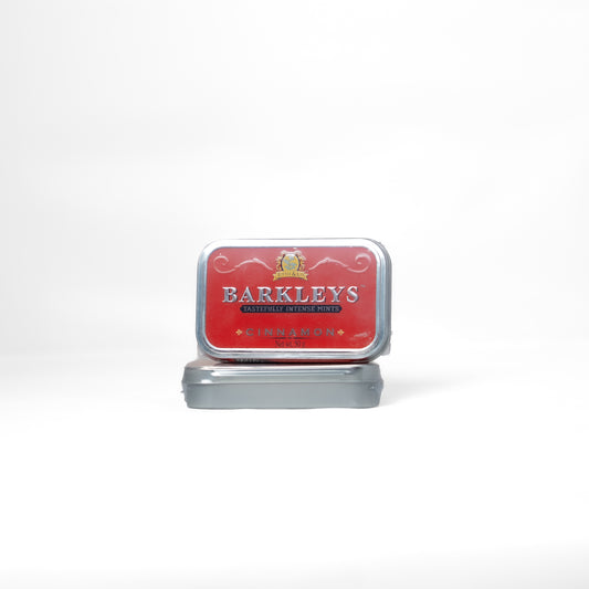 Barkleys Plåtask 50g – Cinnamon