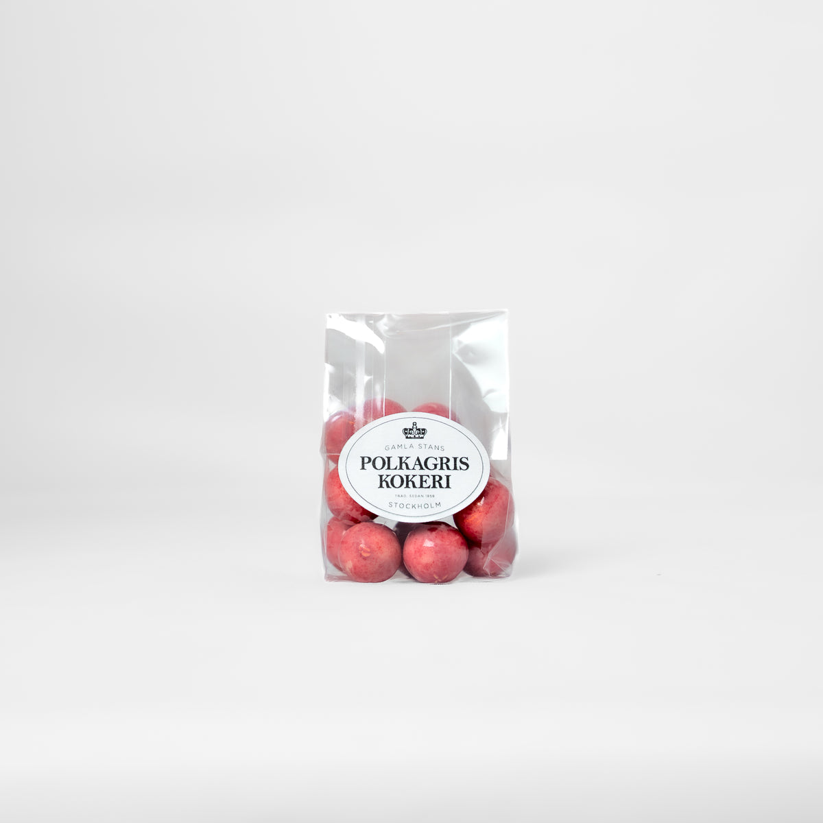 Lyxpåse 100g – Hallonlakrits
