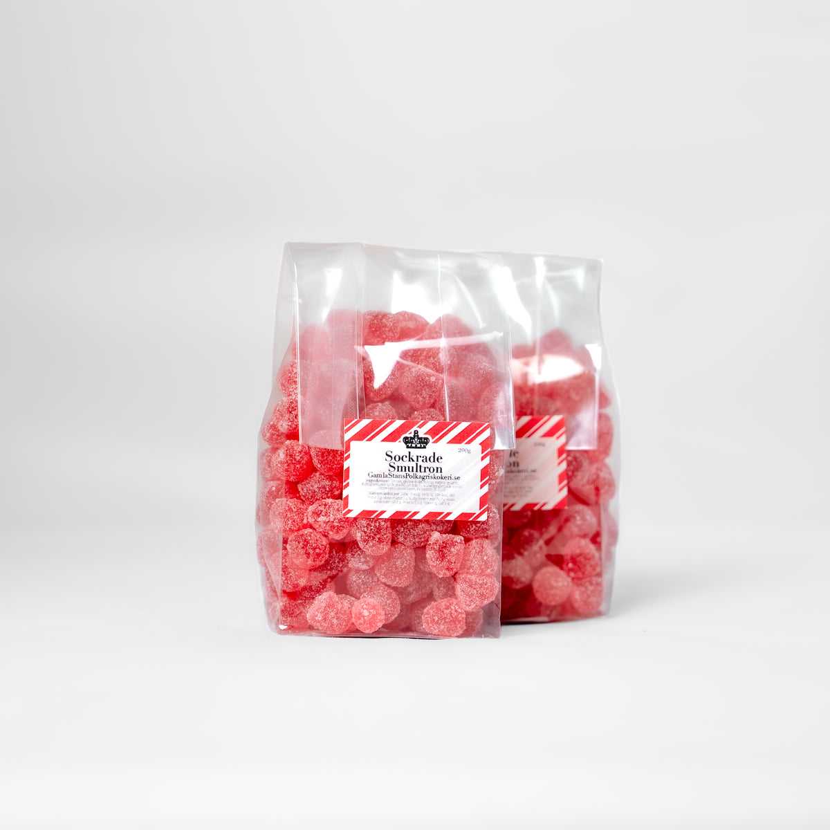 Karamellpåse 200g – Sockrade Smultron