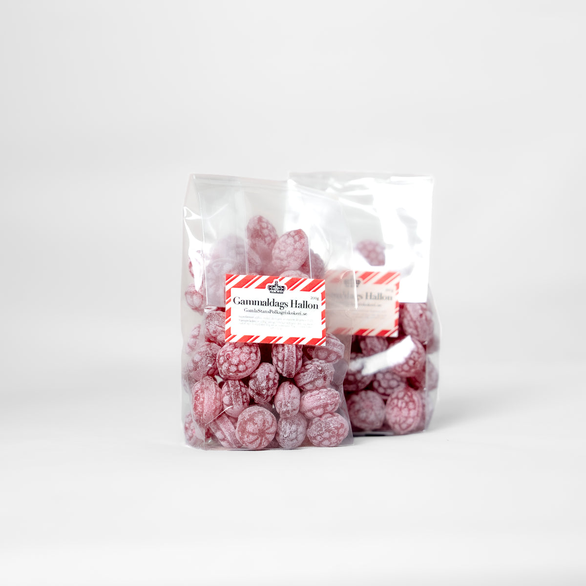 Karamellpåse 200g – Gammaldags Hallon